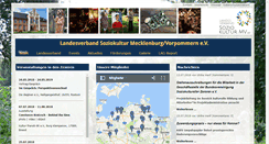 Desktop Screenshot of lag-soziokultur-mv.de